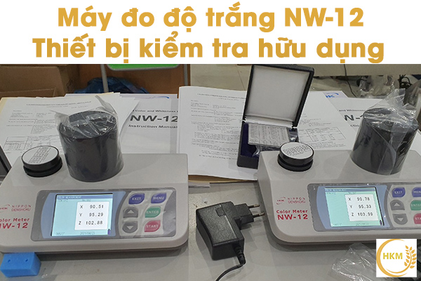 Máy đo độ trắng NW-12 | Thiết bị kiểm tra hữu dụng 